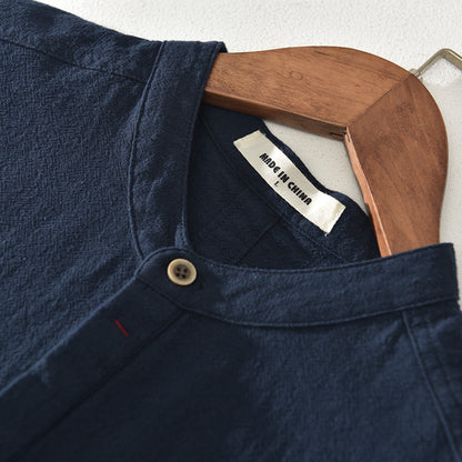 Kurzarmshirt aus Eis-Seide
