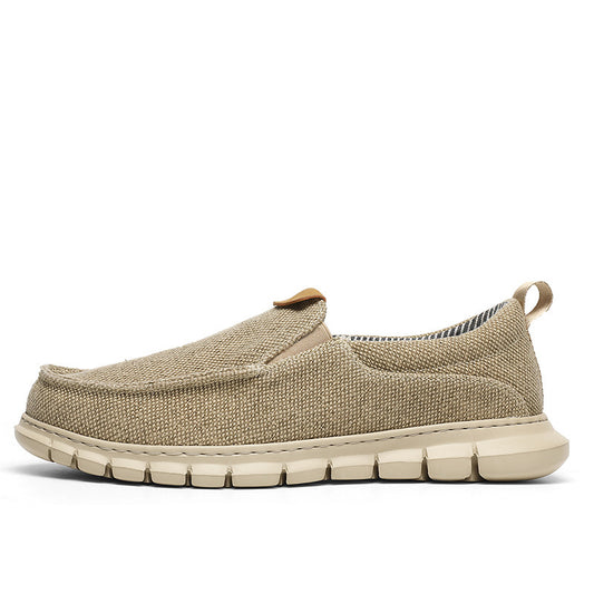 Herren Übergröße Canvas Slipper