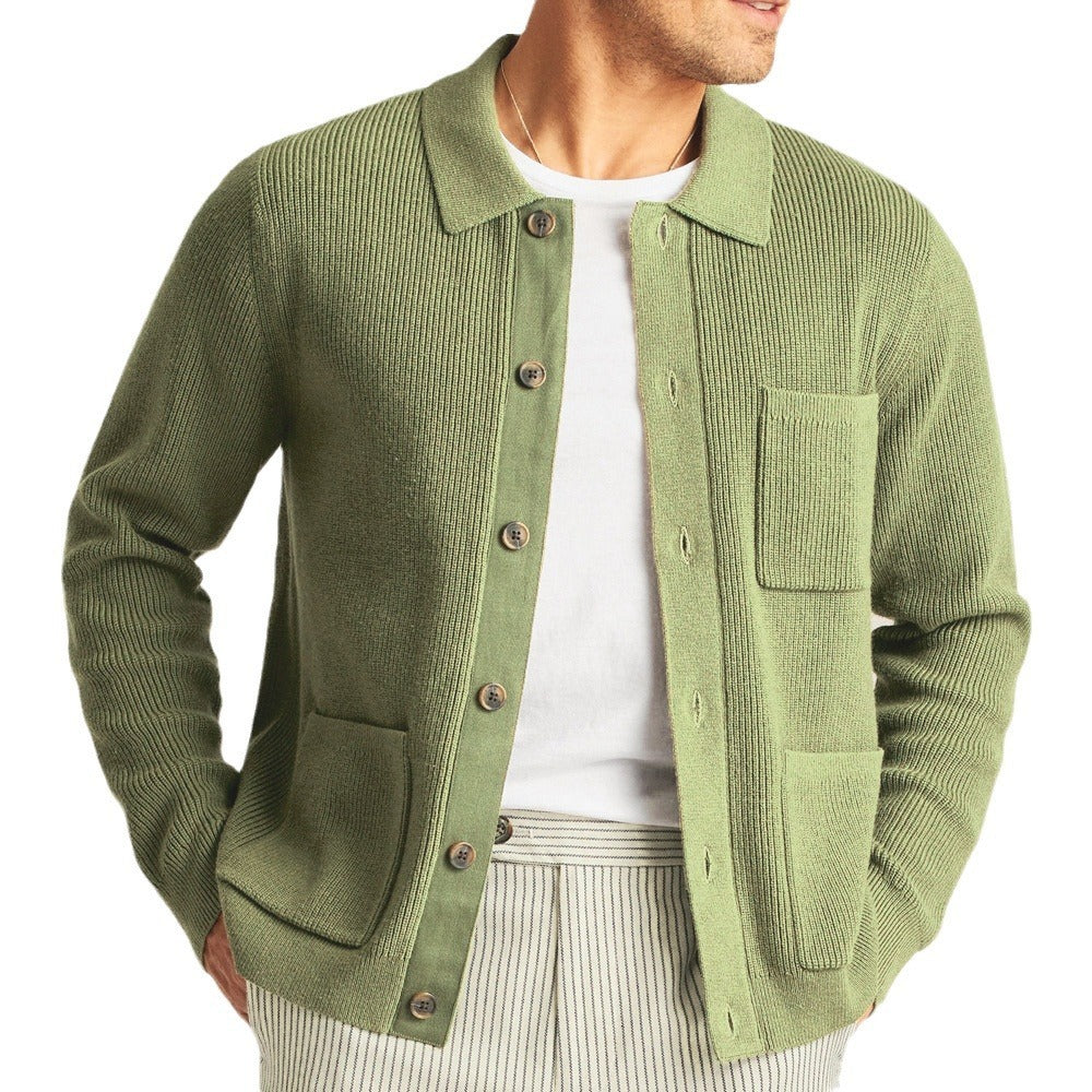 Trickjacke mit Hemdkragen