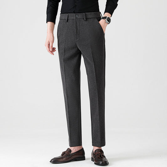 UrbanStoff | Wollmix Stretch Anzughose
