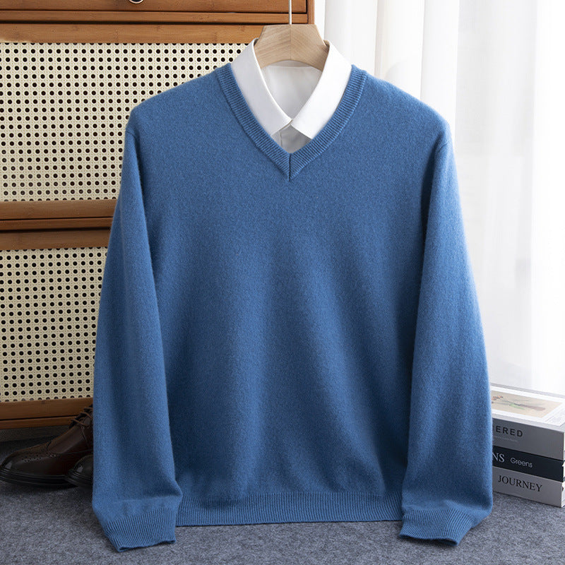 UrbanStoff | Halbkragen Wollpullover