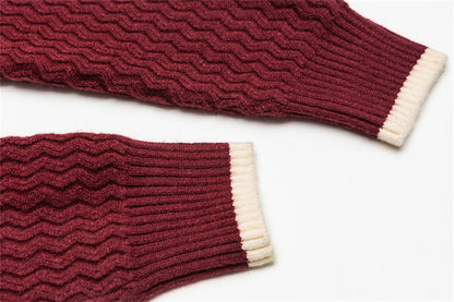 Herren Strickpullover Rundhals