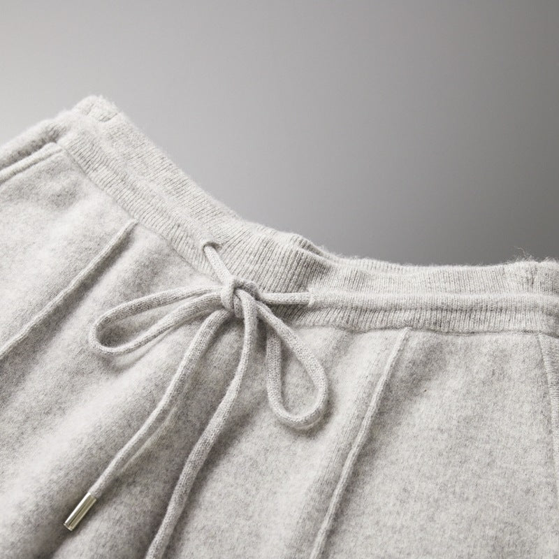 UrbanStoff | Herren Wollhose mit Geradem Bein
