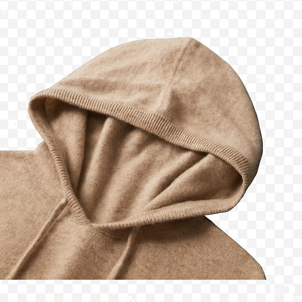 Gemütlicher Strick-Hoodie