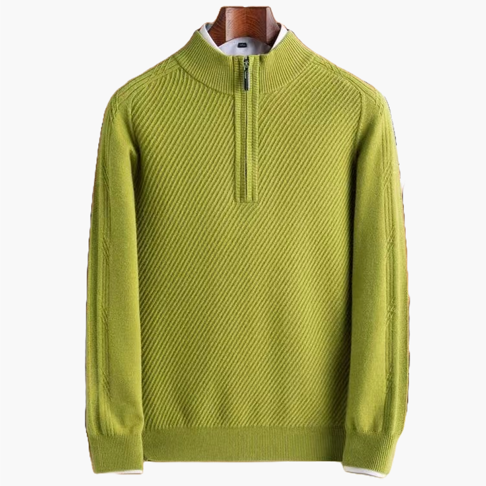 Herren Strickpullover aus reiner Wolle