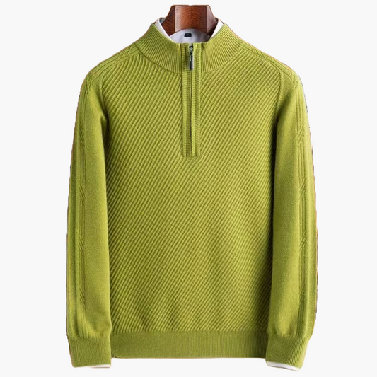 Herren Strickpullover aus reiner Wolle