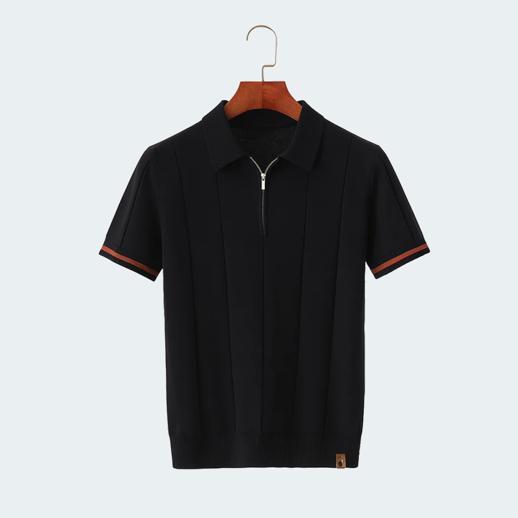 Herren Woll-Poloshirt
