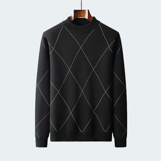 Herren Rundhals Warmer Pullover