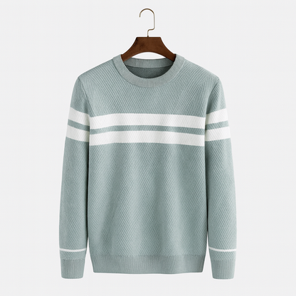 Herren Streifenpullover