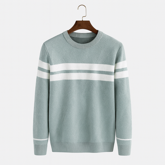 Herren Streifenpullover
