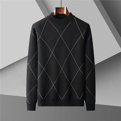 Herren Rundhals Warmer Pullover
