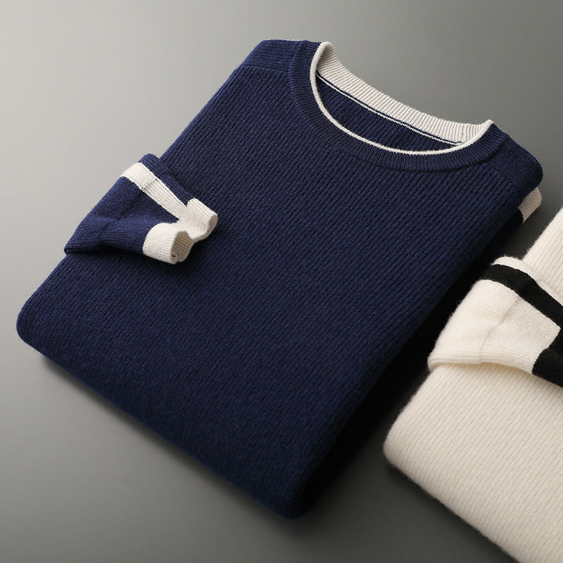 UrbanStoff | Lockerer Kaschmir Strickpullover