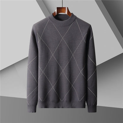 Herren Rundhals Warmer Pullover