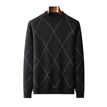 Herren Rundhals Warmer Pullover