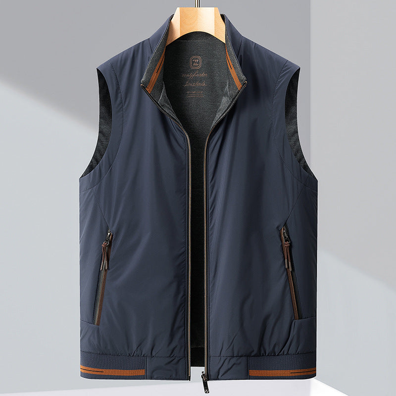 DualSide Ärmellose Wendejacke