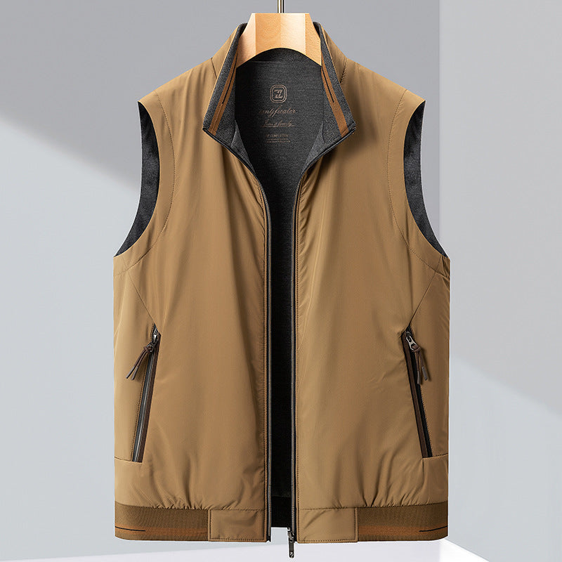 DualSide Ärmellose Wendejacke