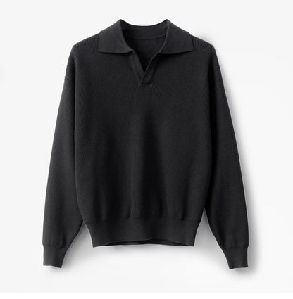 UrbanStoff | Herren Lockeres Langarmshirt
