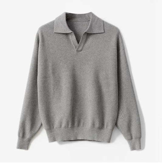 UrbanStoff | Herren Lockeres Langarmshirt