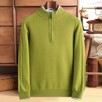 Herren Strickpullover aus reiner Wolle