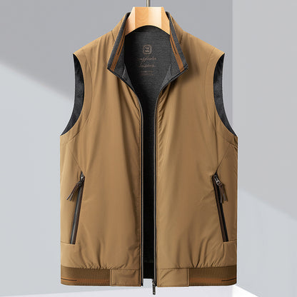 DualSide Ärmellose Wendejacke