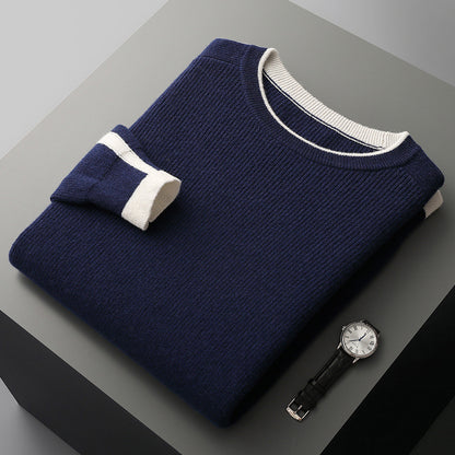 UrbanStoff | Lockerer Kaschmir Strickpullover