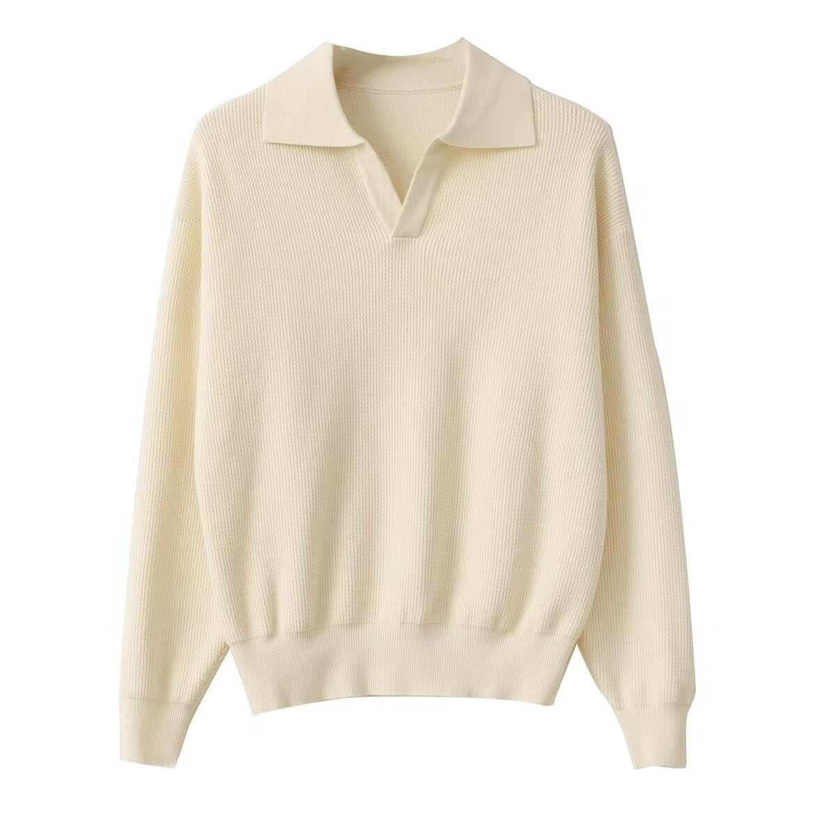 UrbanStoff | Herren Lockeres Langarmshirt