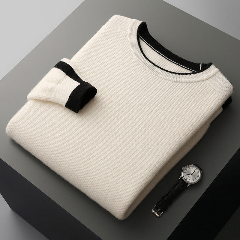 UrbanStoff | Lockerer Kaschmir Strickpullover