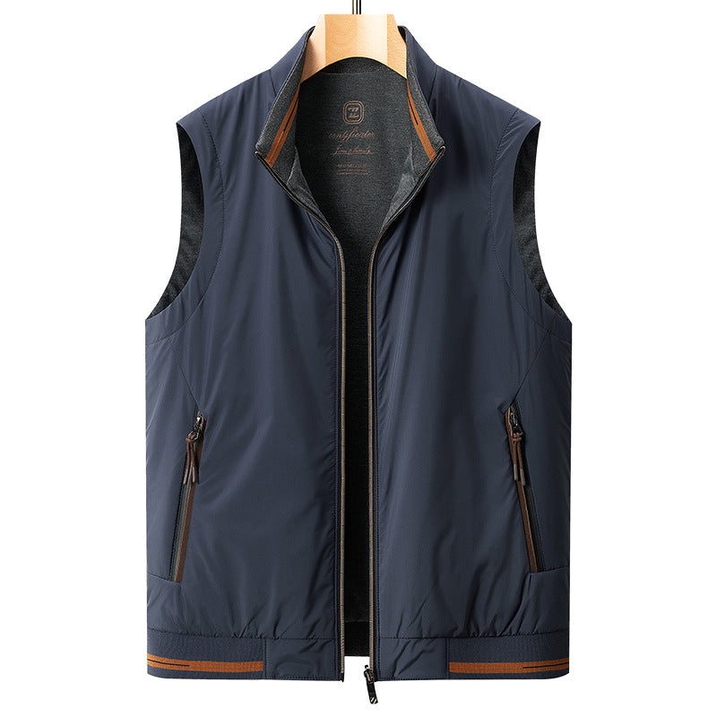 DualSide Ärmellose Wendejacke