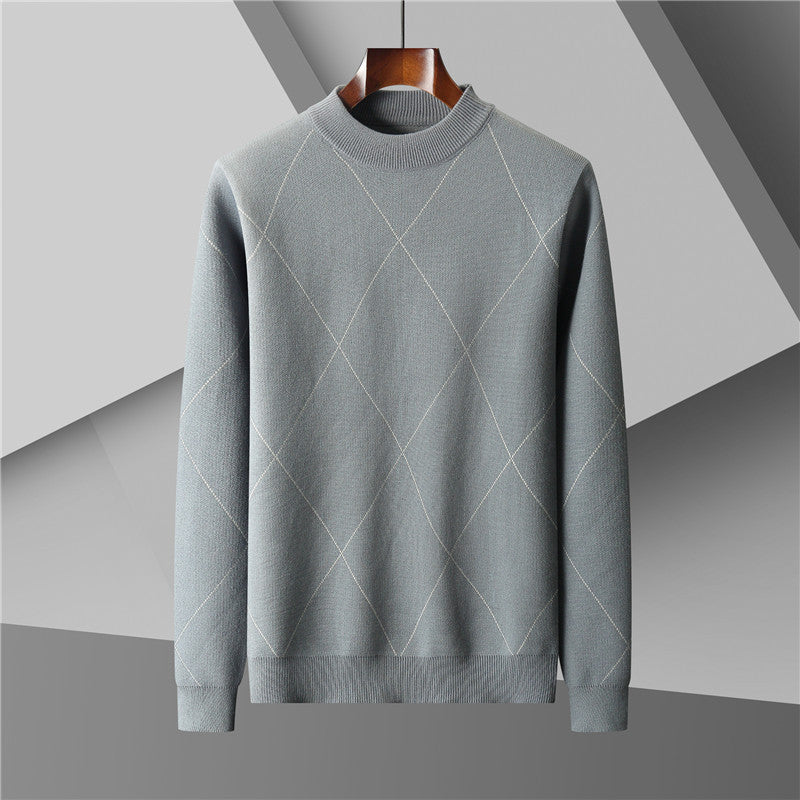 Herren Rundhals Warmer Pullover