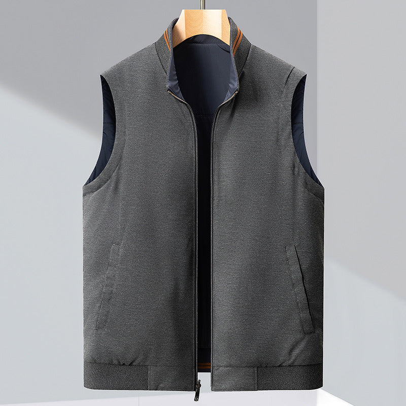 DualSide Ärmellose Wendejacke
