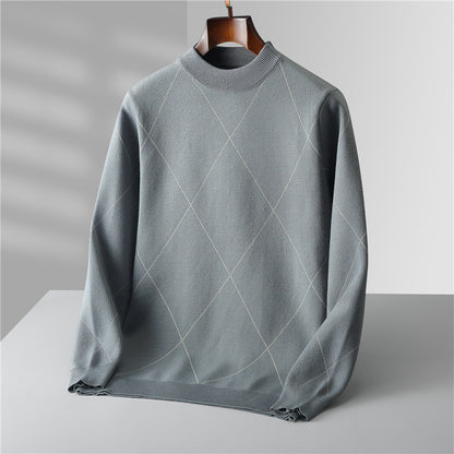 Herren Rundhals Warmer Pullover