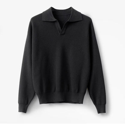 UrbanStoff | Herren Lockeres Langarmshirt