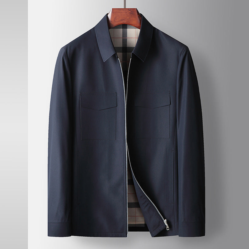 UrbanStoff | Cargo-Reversjacke mit Reißverschluss
