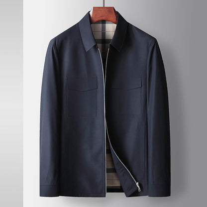 UrbanStoff | Cargo-Reversjacke mit Reißverschluss