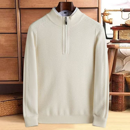 Herren Strickpullover aus reiner Wolle