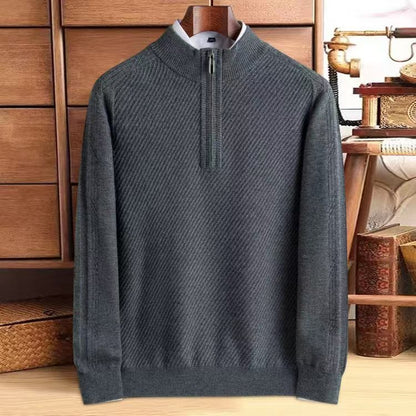 Herren Strickpullover aus reiner Wolle