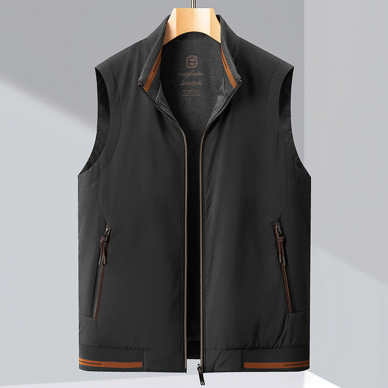 DualSide Ärmellose Wendejacke