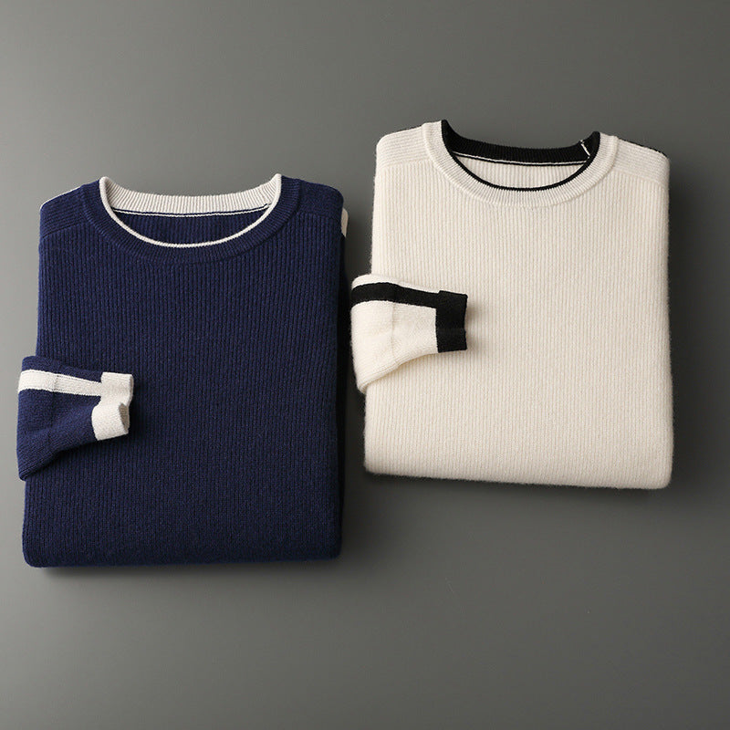 UrbanStoff | Lockerer Kaschmir Strickpullover