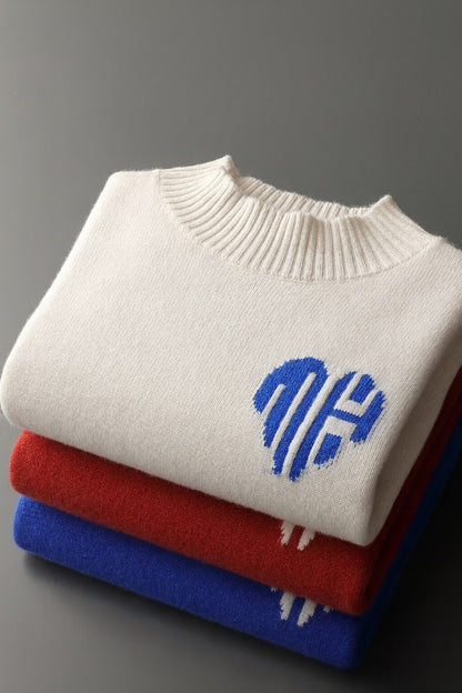 UrbanStoff | Herren Wollpullover Rundhals