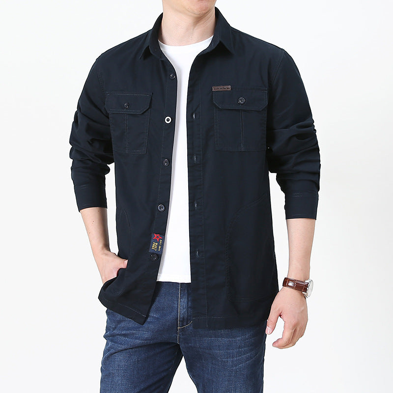 UrbanStoff | Langarm Freizeithemd