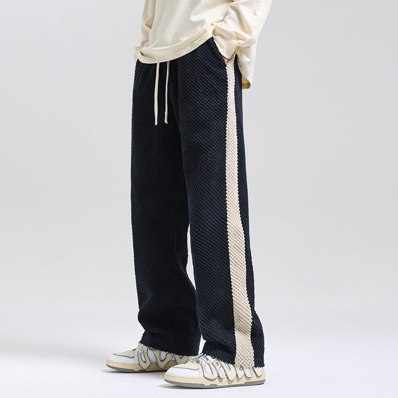 Streetwear Hose mit Farbkontrast