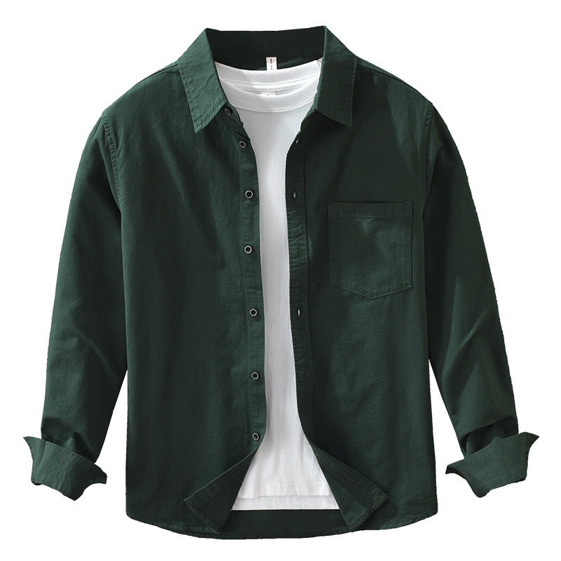 UrbanStoff | Schlichtes Langarmhemd