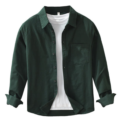 UrbanStoff | Schlichtes Langarmhemd