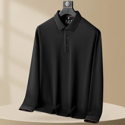 UrbanStoff | Langarm Polo-Shirt