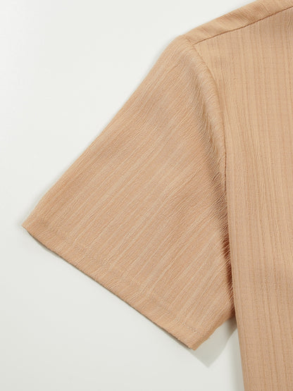 Lässige Shirt-Sets mit lockerer Passform