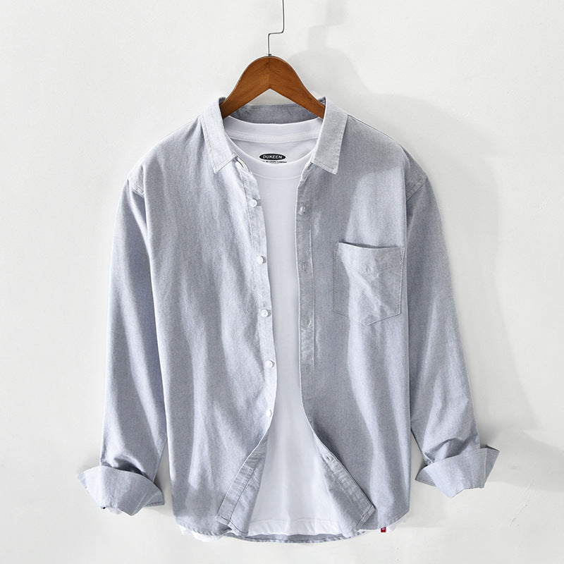 UrbanStoff | Baumwollhemd Langarm