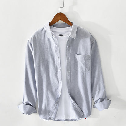 UrbanStoff | Baumwollhemd Langarm