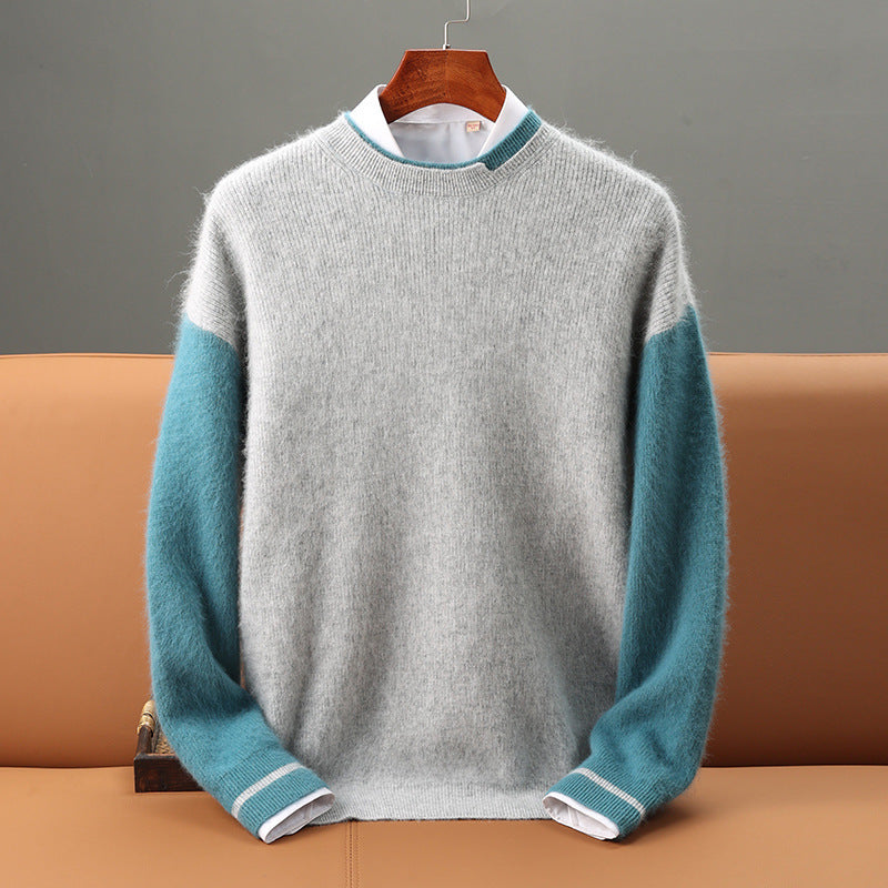 UrbanStoff | Warmer Strickpullover Rundhals