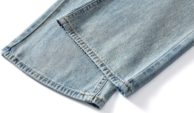 Locker Geschnittene Wide-Leg Jeans