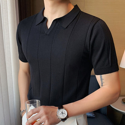 V-Ausschnitt Ice Silk Shirt